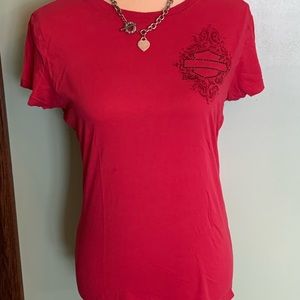 Harley Davidson short sleeve red size L